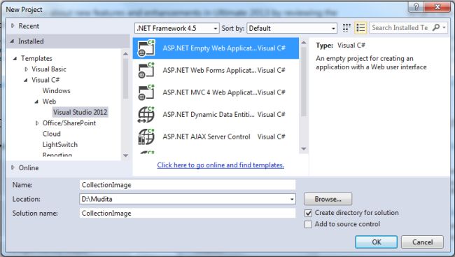 Create Web Application